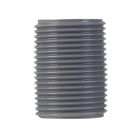 B & K B&K Schedule 80 3/4 in. MIP X 3/4 in. D MIP PVC Close Nipple 1 pk 404-001